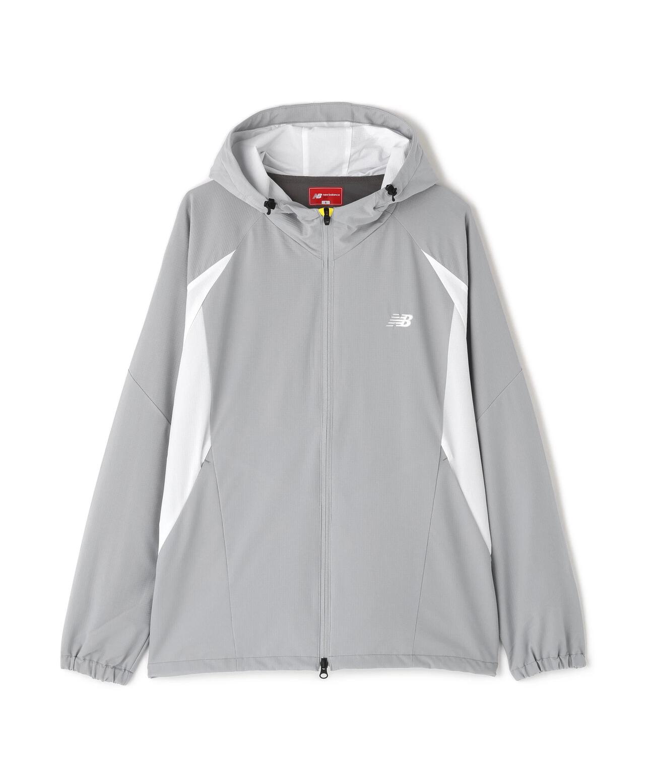 撥水 4WAYストレッチ フルジップ シェルパーカー (MENS)