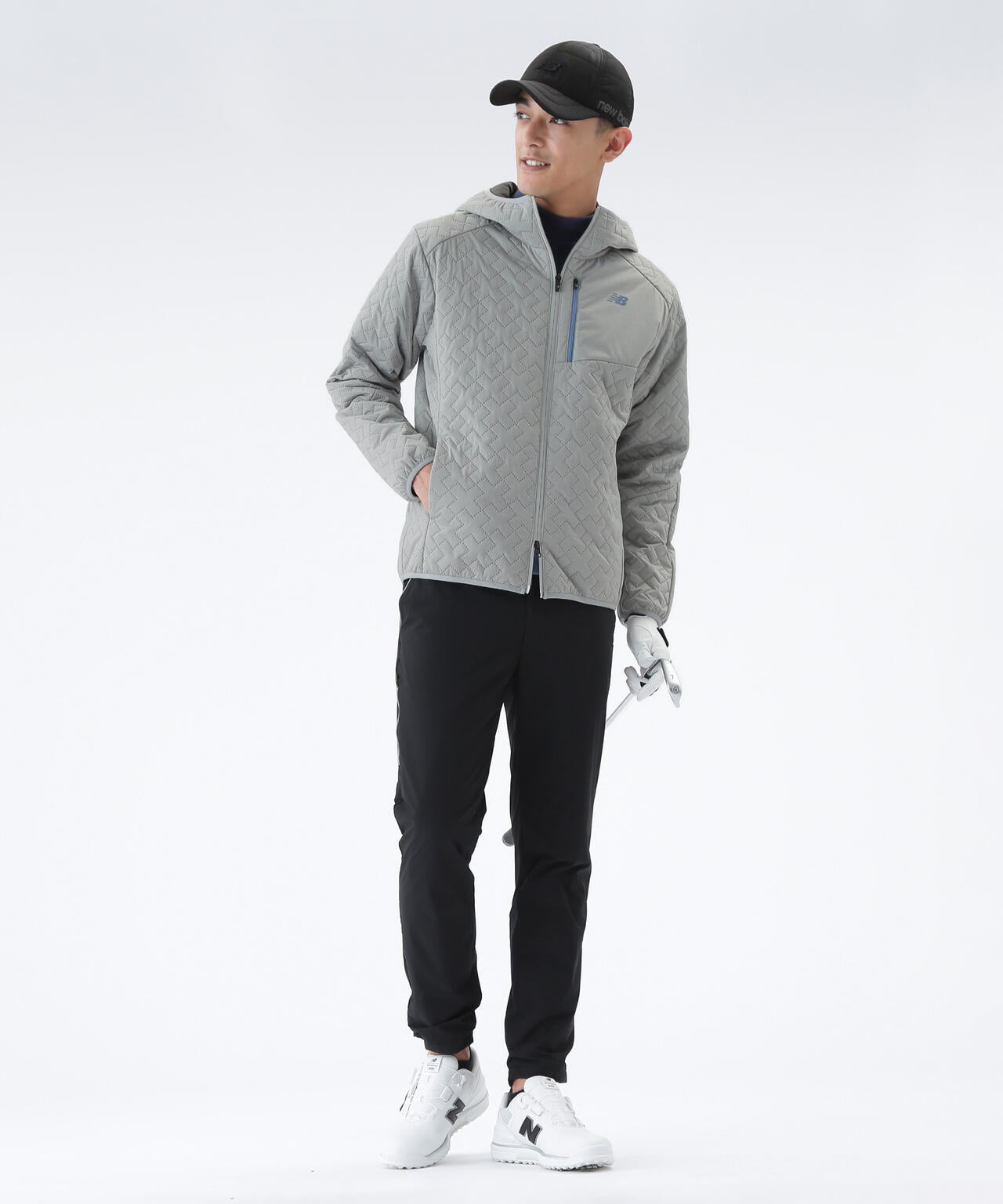 ニューバランスゴルフ　ハイブリッド フルジップ フーディー 中綿 フルジップ フーディー (MENS) | new balance golf