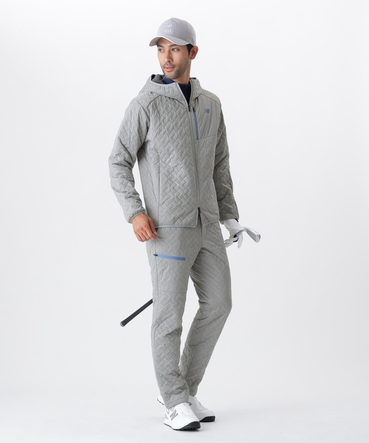 中綿 フルジップ フーディー (MENS)