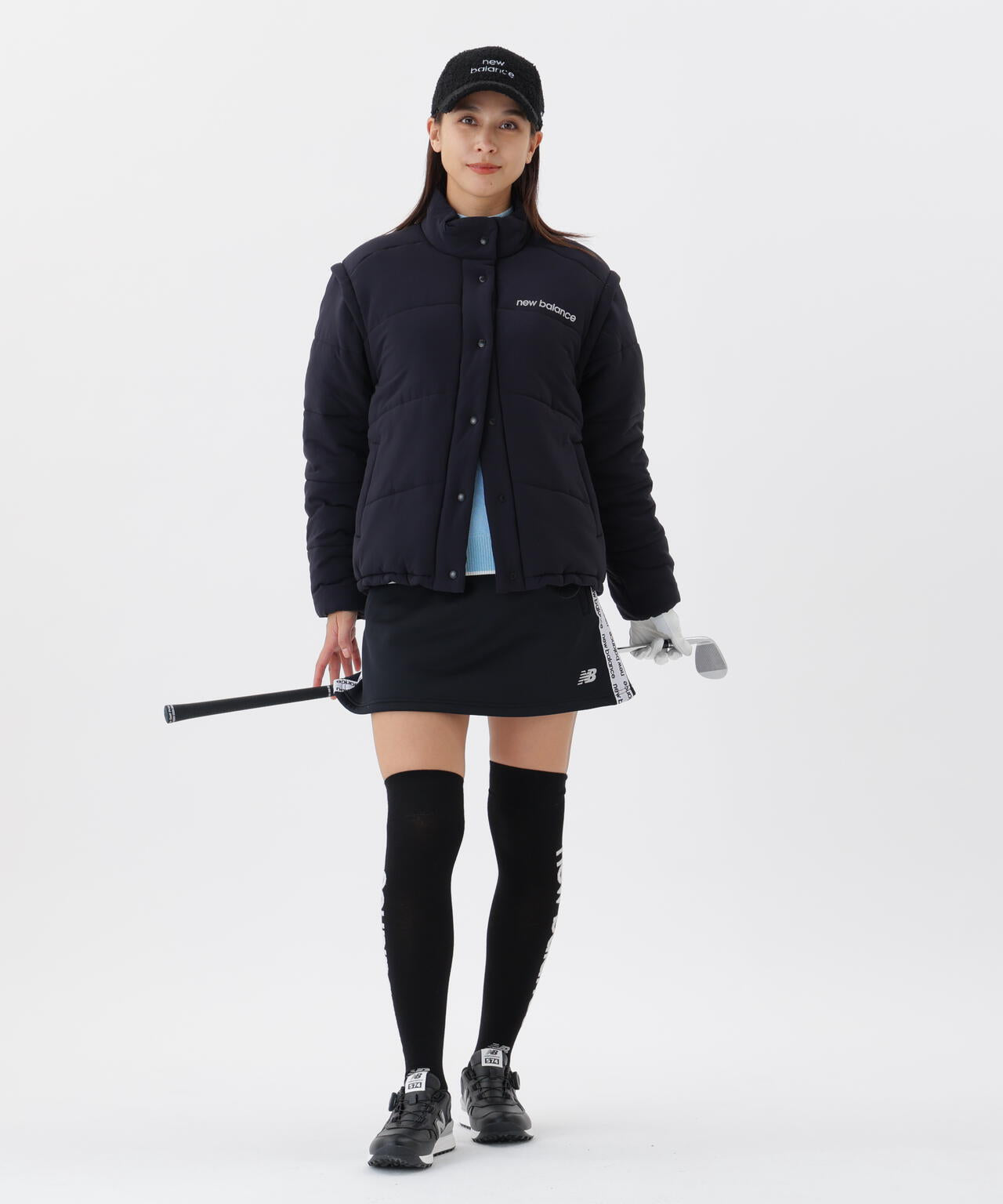 袖脱着2WAY 中綿 フルジップ ブルゾン (WOMENS) | new balance golf