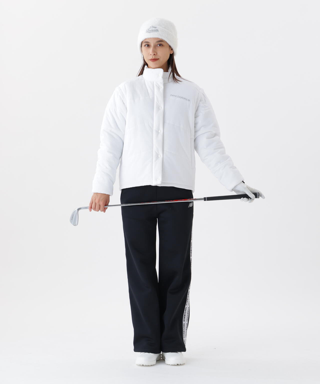 袖脱着2WAY 中綿 フルジップ ブルゾン (WOMENS) | new balance golf