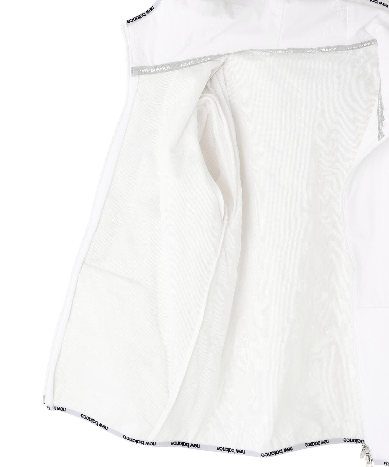 防風 撥水 保温 ロゴダイヤチェックキルト フルジップ フーディー