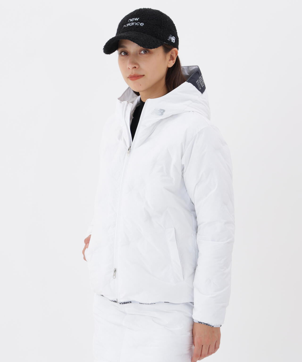撥水 保温 ライトダウン フルジップ フーディー (WOMENS) | new