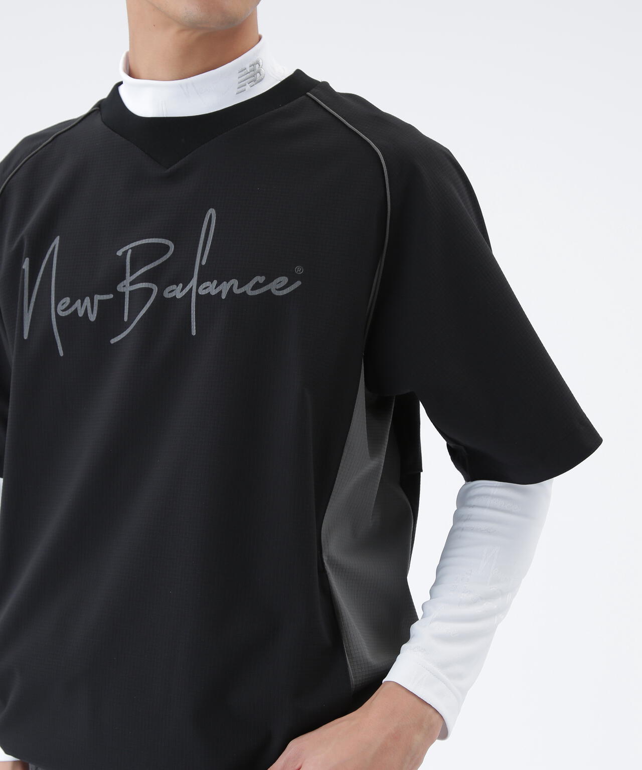 袖脱着 クルーネック スニードジャケット (MENS)