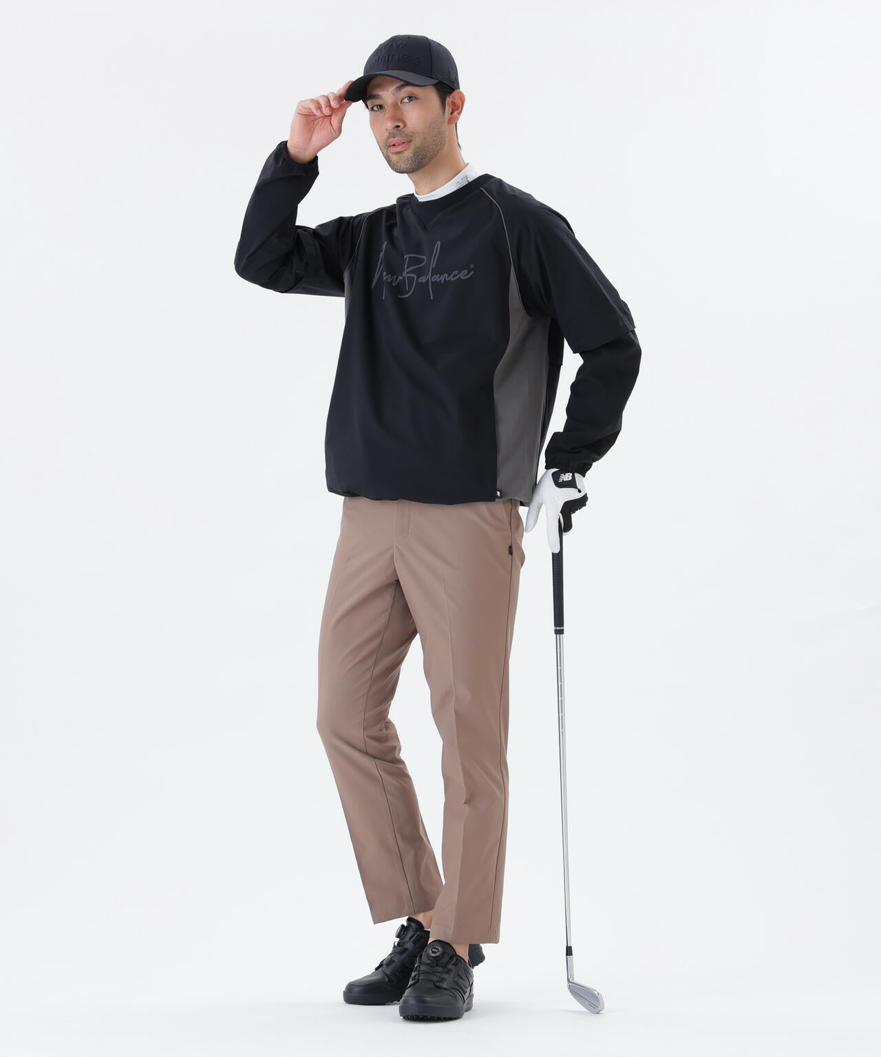 袖脱着 クルーネック スニードジャケット (MENS)