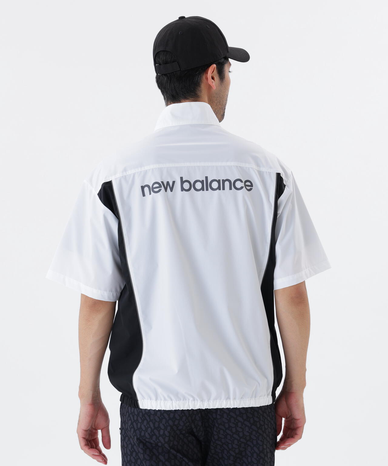 ストレッチ 撥水 ハーフスリーブ スタンドジップ ブルゾン (MENS)