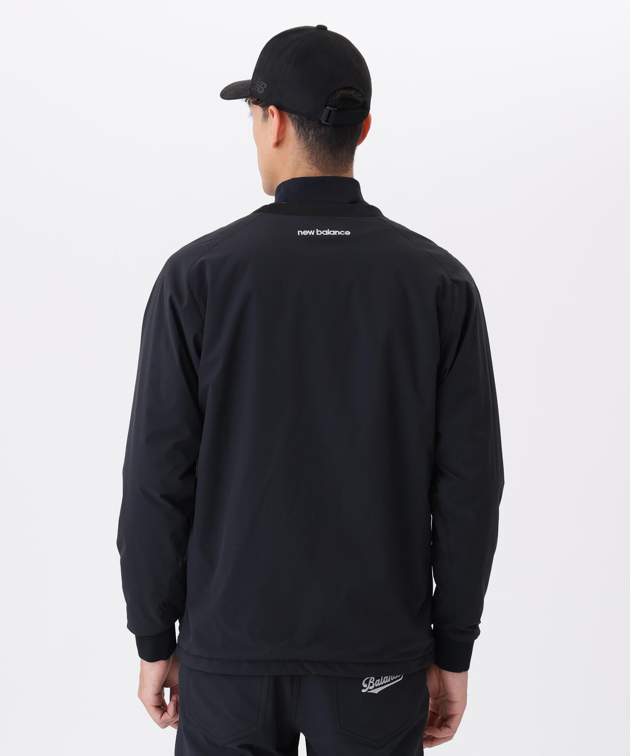 NEW BALANCE GOLF 防風ストレッチジャケット 黒 サイズ:4 保温 防風 撥水 スニードジャケット (MENS) | new balance golf