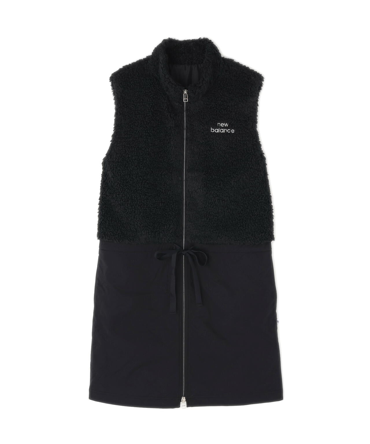 ボア×ロゴキルト フルジップ ワンピース (WOMENS)