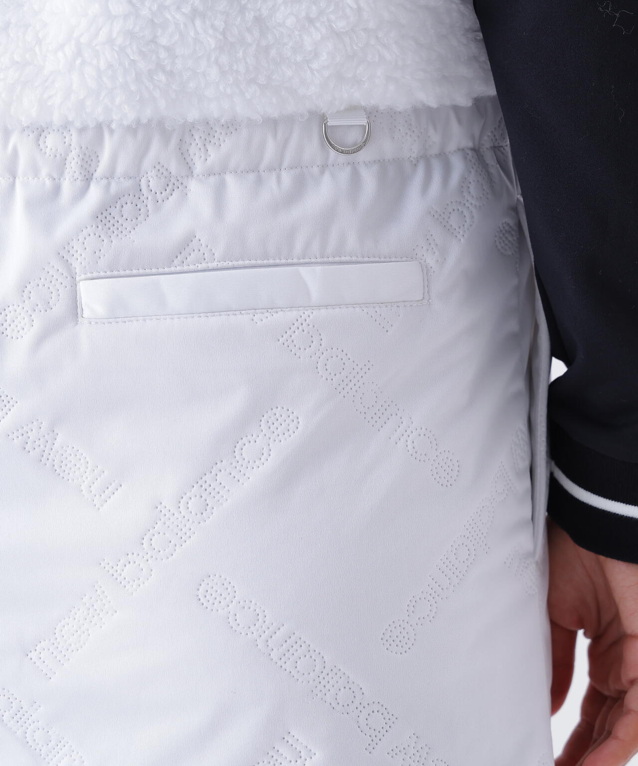 美品♡ニューバランスゴルフ♡ワンピース♡パーカー♡ネイビー♡ホワイト♡レッド♡M New Balance Golf（ニューバランスゴルフ） ワンピース 「new balance