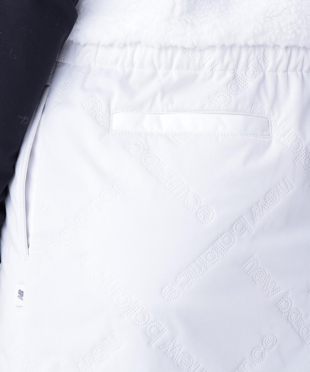 ボア×ロゴキルト フルジップ ワンピース (WOMENS)