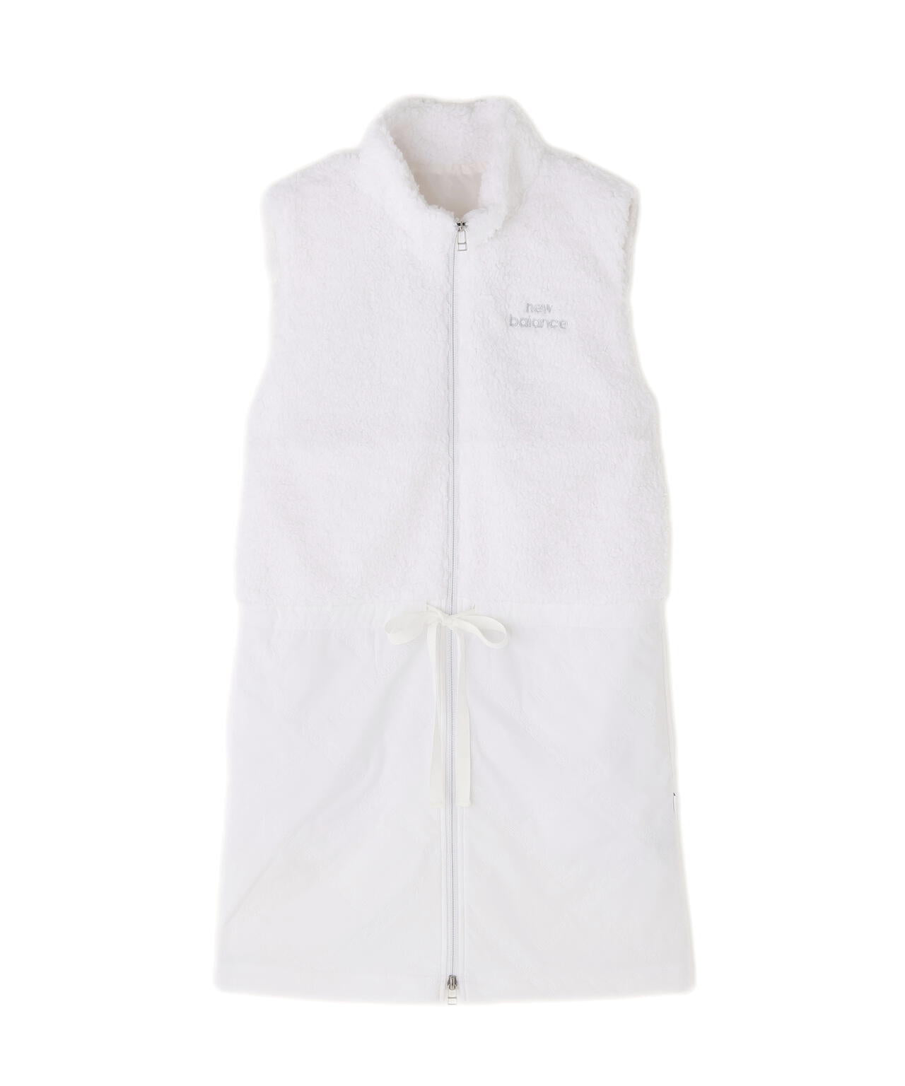 ボア×ロゴキルト フルジップ ワンピース (WOMENS)