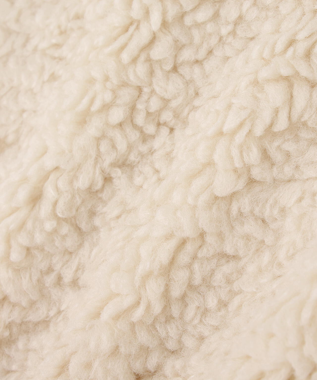 ボア×ロゴキルト フルジップ ワンピース (WOMENS)