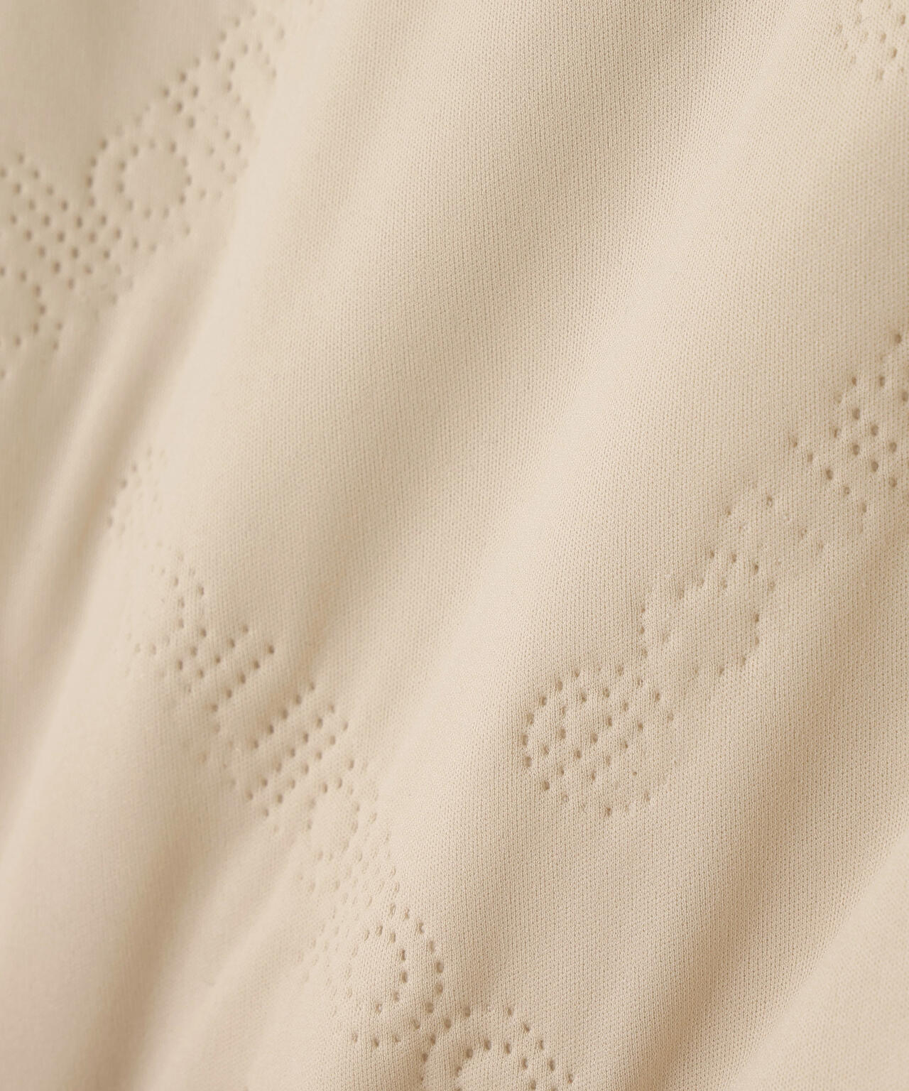 ボア×ロゴキルト フルジップ ワンピース (WOMENS)