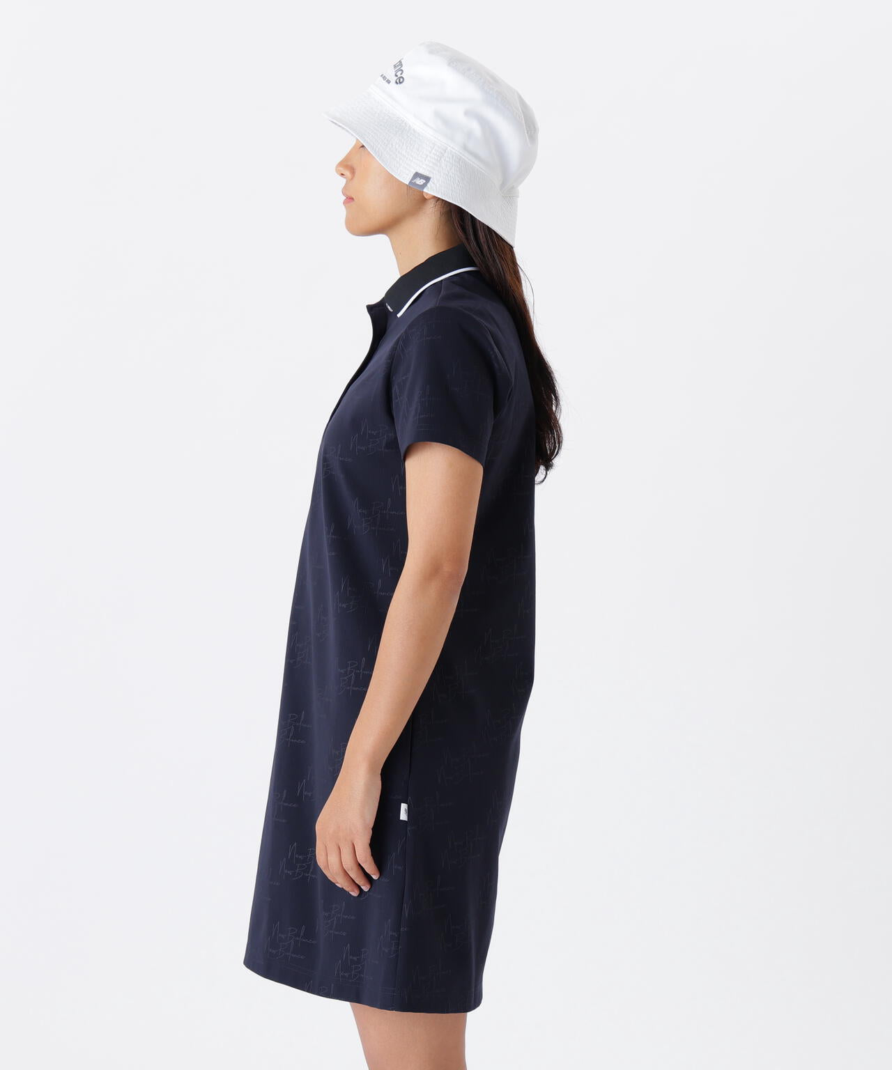 【直営店舗・公式オンライン限定】ロゴモノグラム柄 半袖 ポロワンピース (WOMENS)