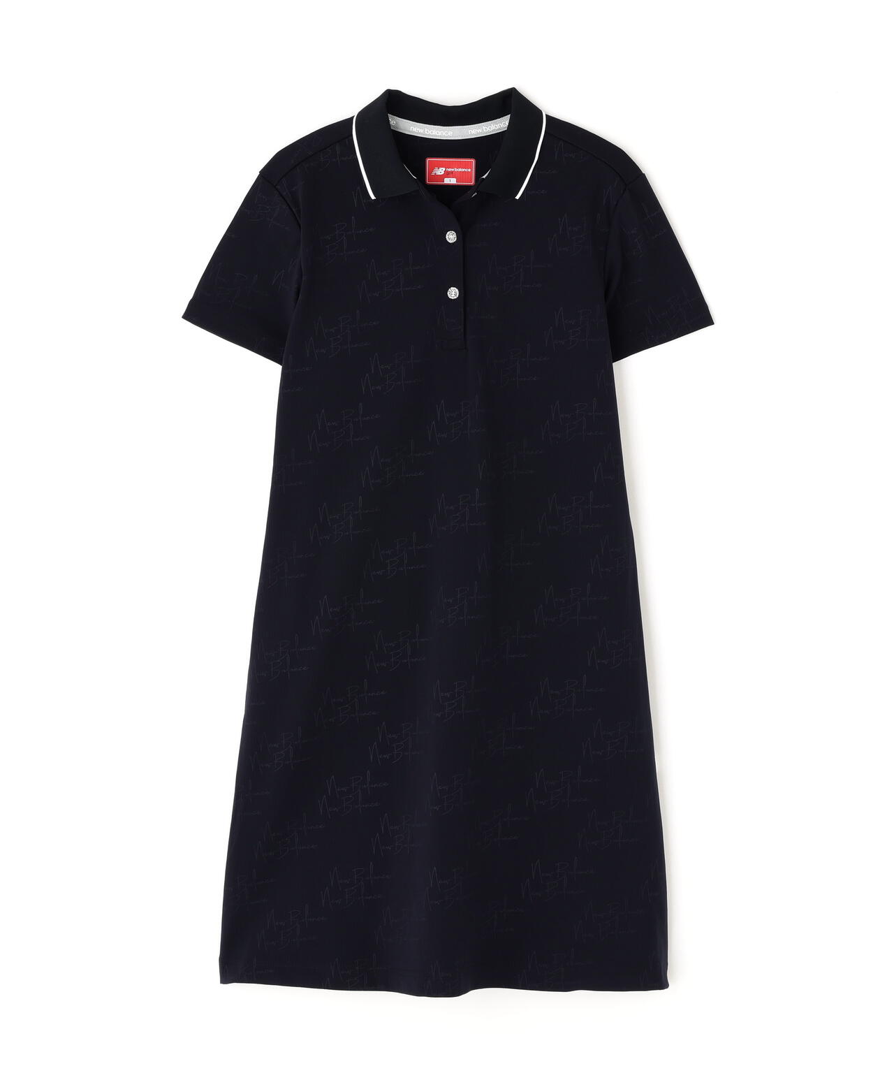 【直営店舗・公式オンライン限定】ロゴモノグラム柄 半袖 ポロワンピース (WOMENS)