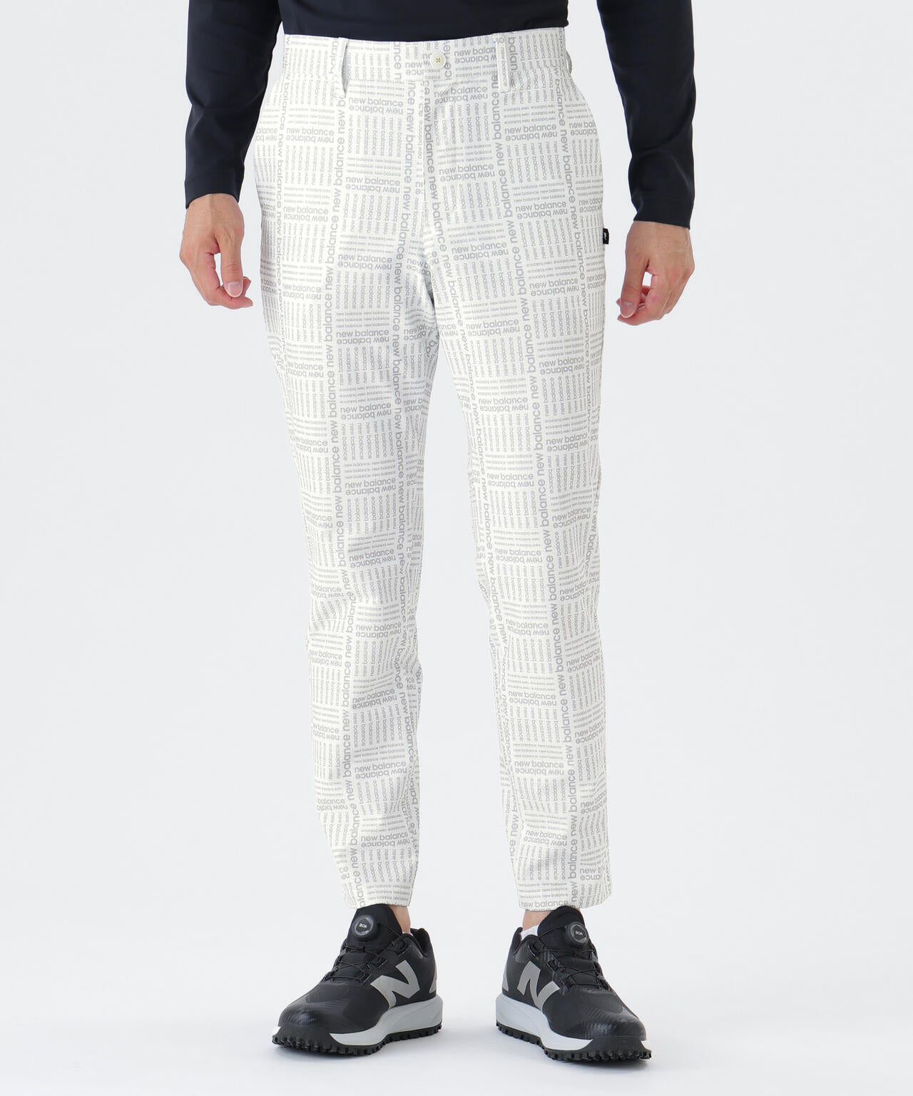 ロゴグレンチェック柄 4WAYストレッチ ロングパンツ (MENS)