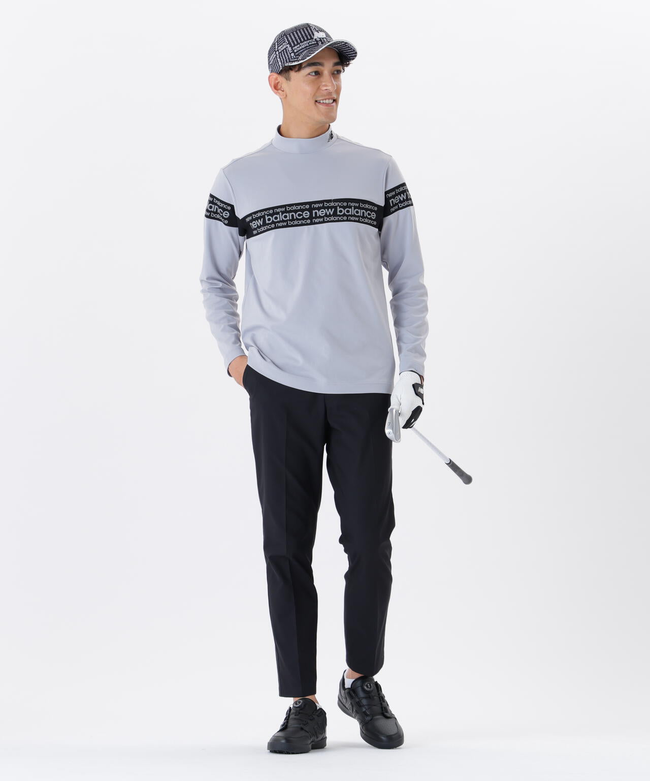 撥水 ストレッチ ロングパンツ (MENS)