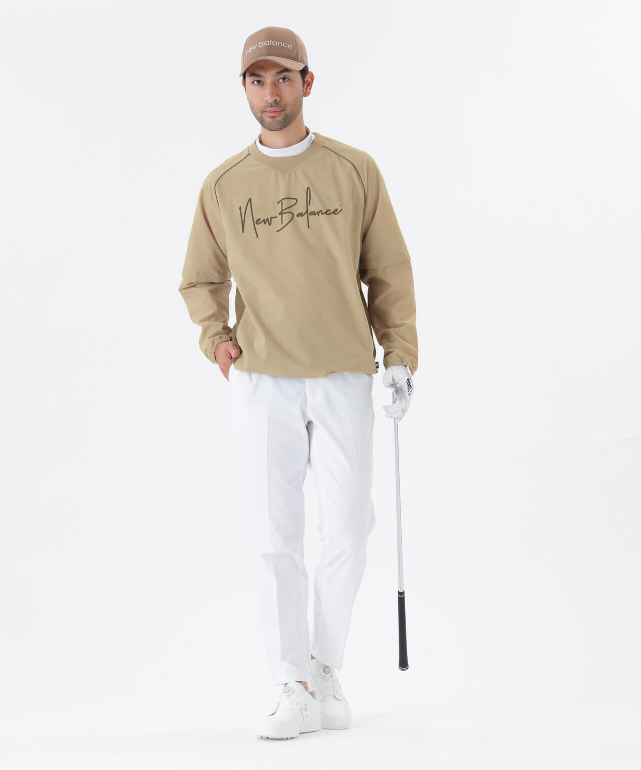 撥水 ストレッチ ロングパンツ (MENS)