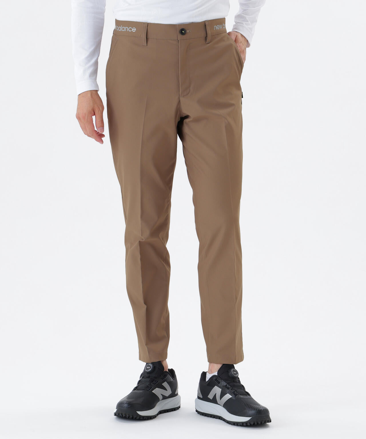 撥水 ストレッチ ロングパンツ (MENS)