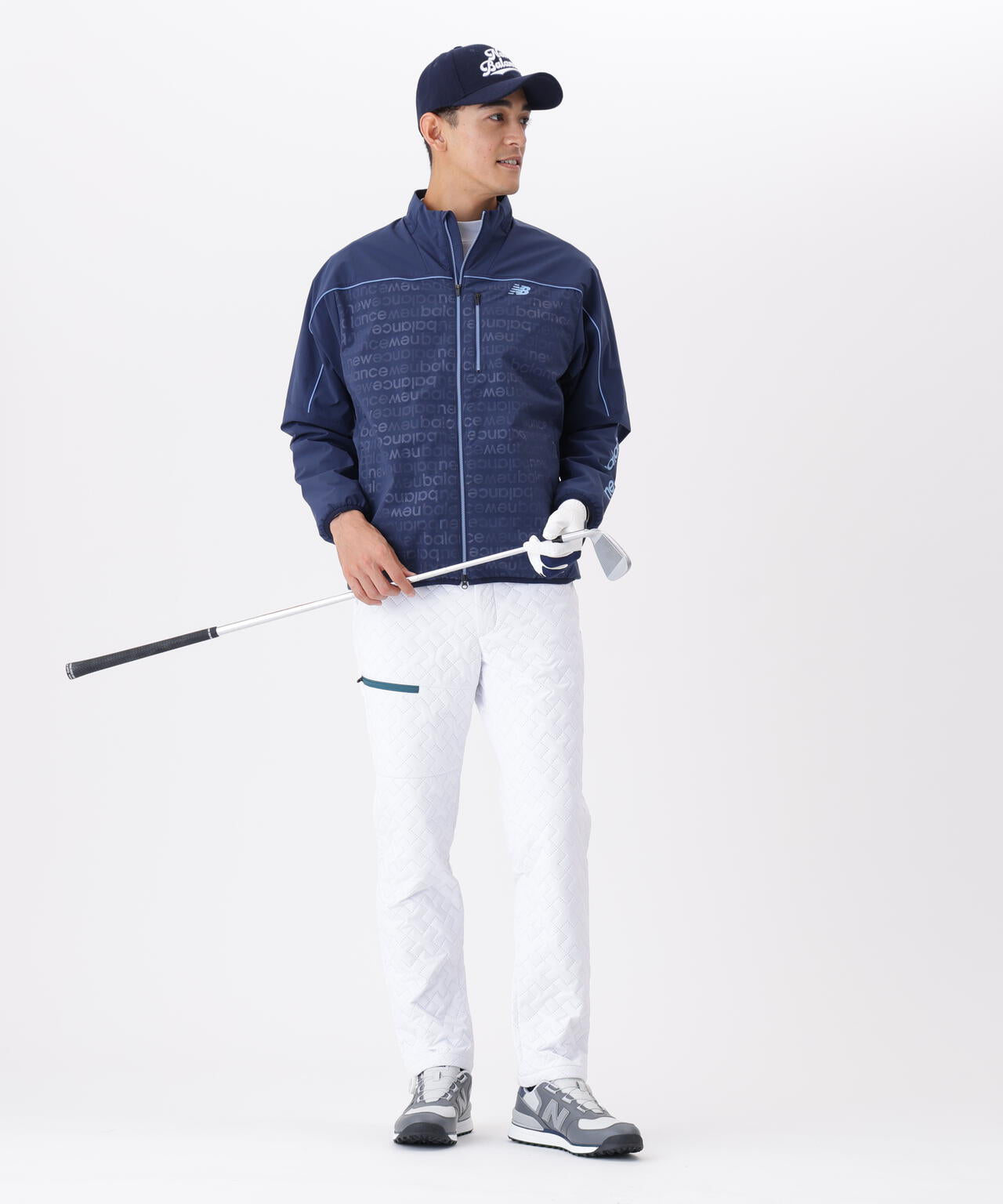 裏起毛 中綿 テーパード ロングパンツ (MENS) | new balance golf