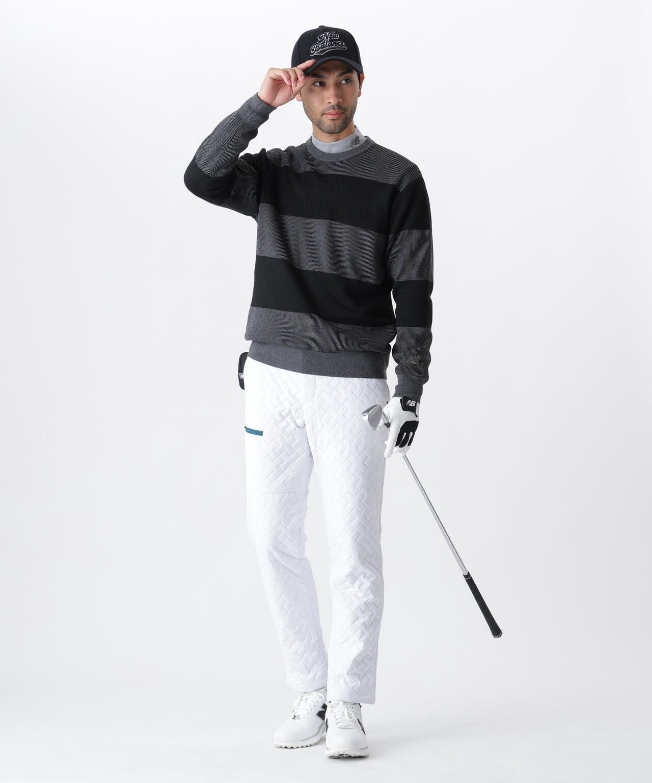 裏起毛 中綿 テーパード ロングパンツ (MENS) | new balance golf