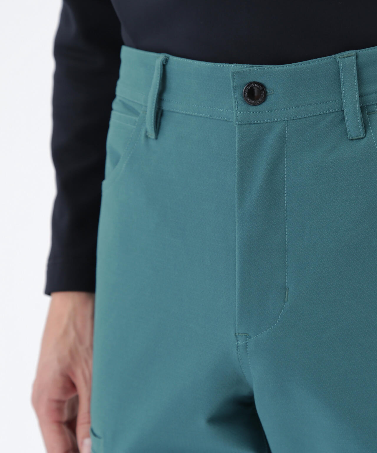 裏起毛 テーパード ロングパンツ (MENS)