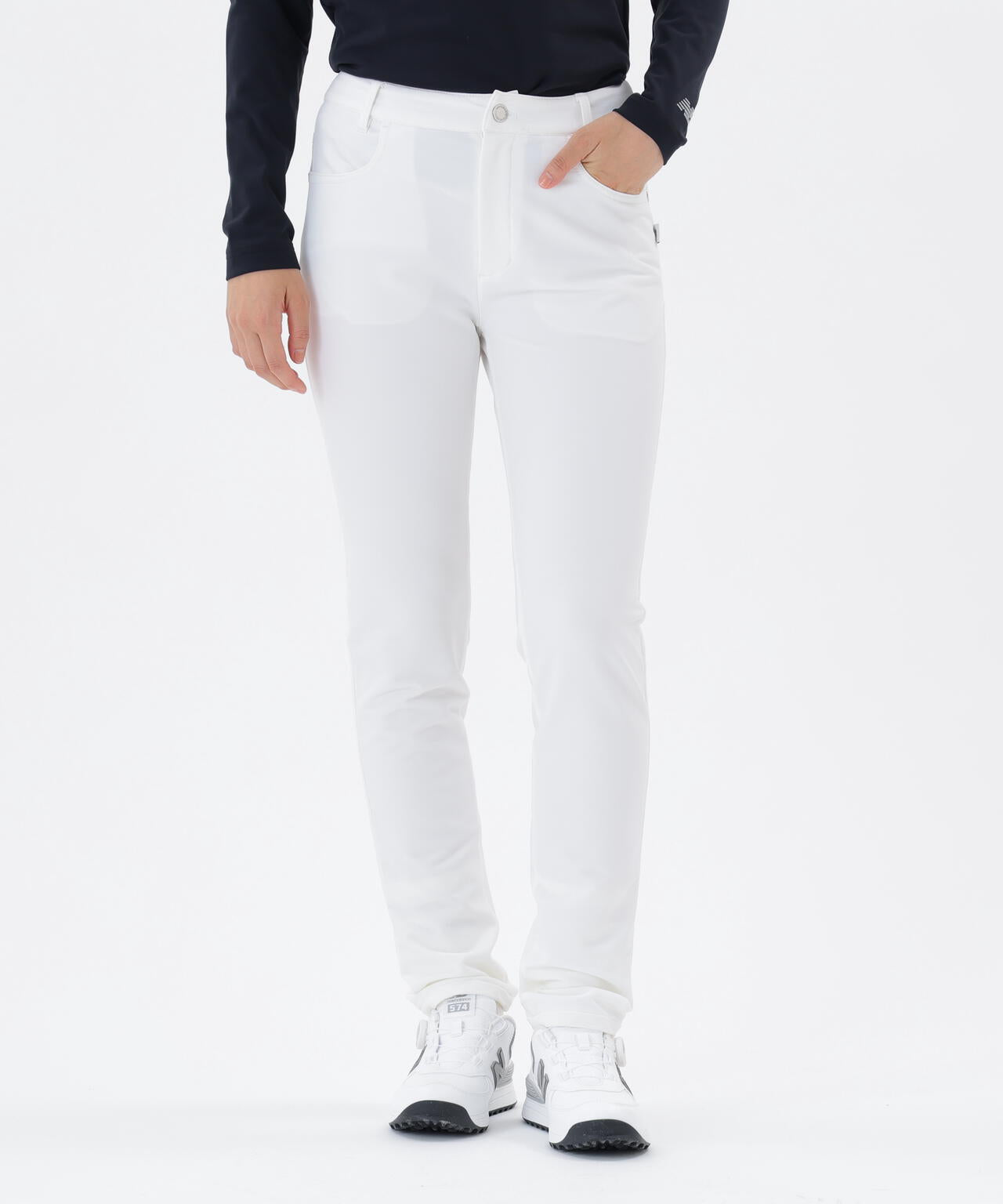 4WAYストレッチ スリム ロングパンツ (WOMENS)