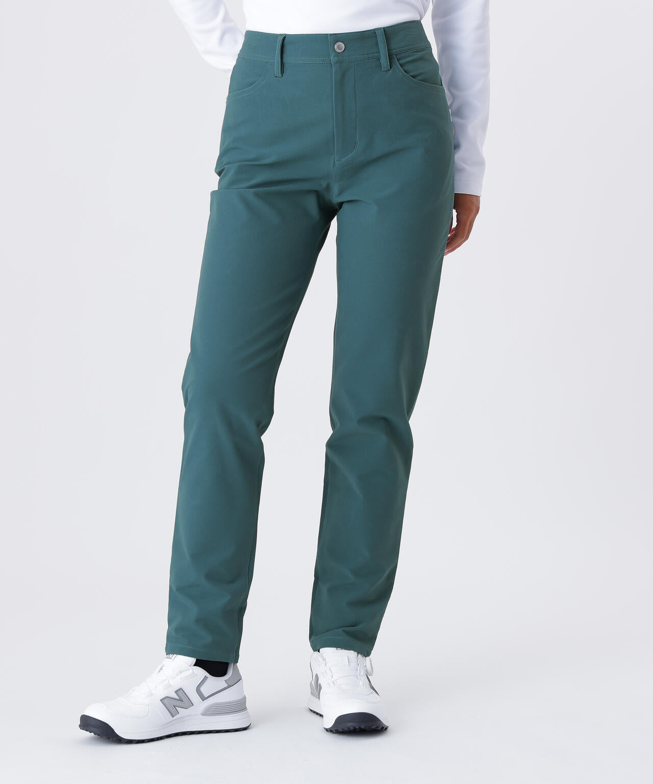 裏起毛 テーパード ロングパンツ (WOMENS)