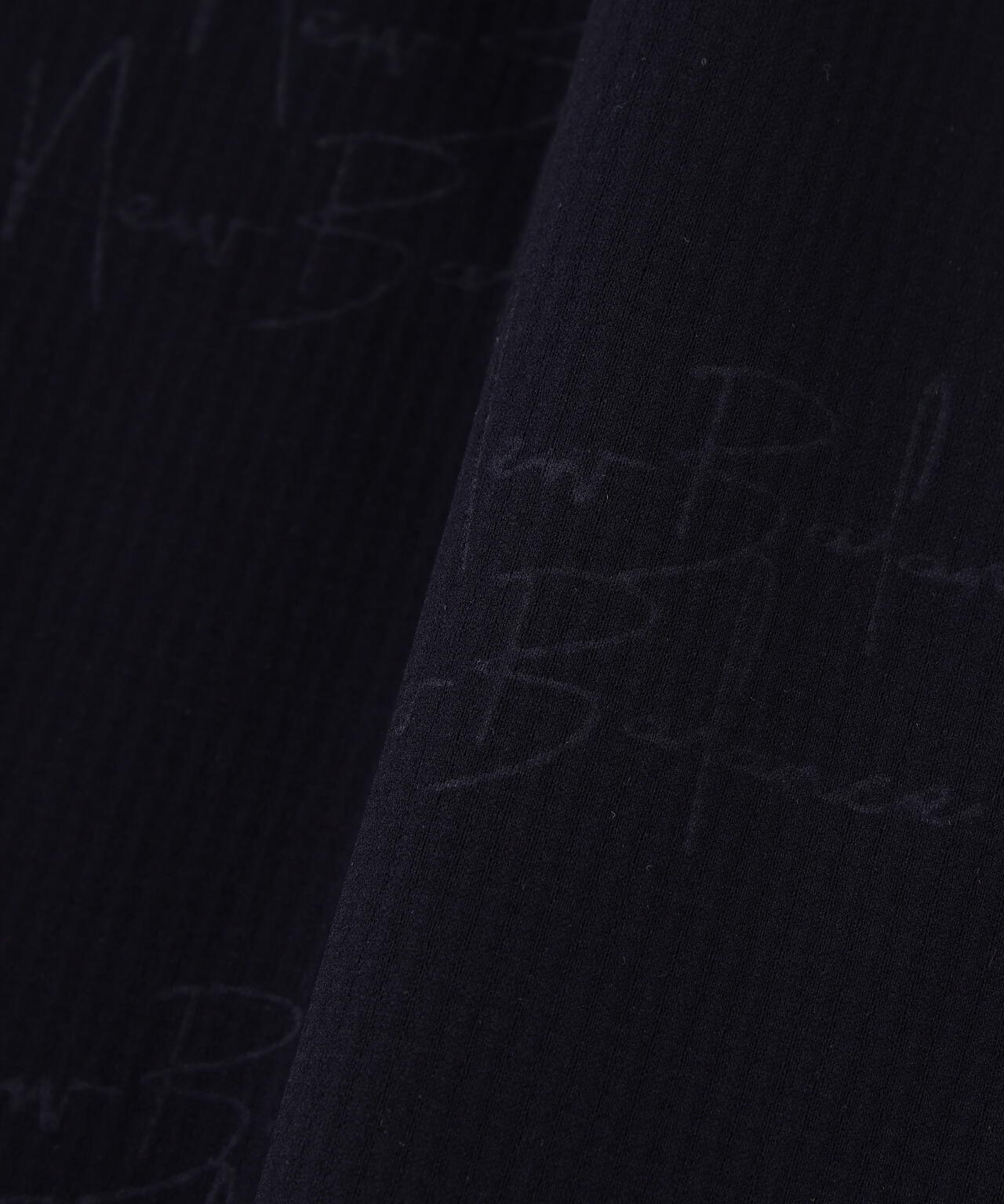 モノグラムロゴ柄 ジャージー テーパード クロップドパンツ (WOMENS)