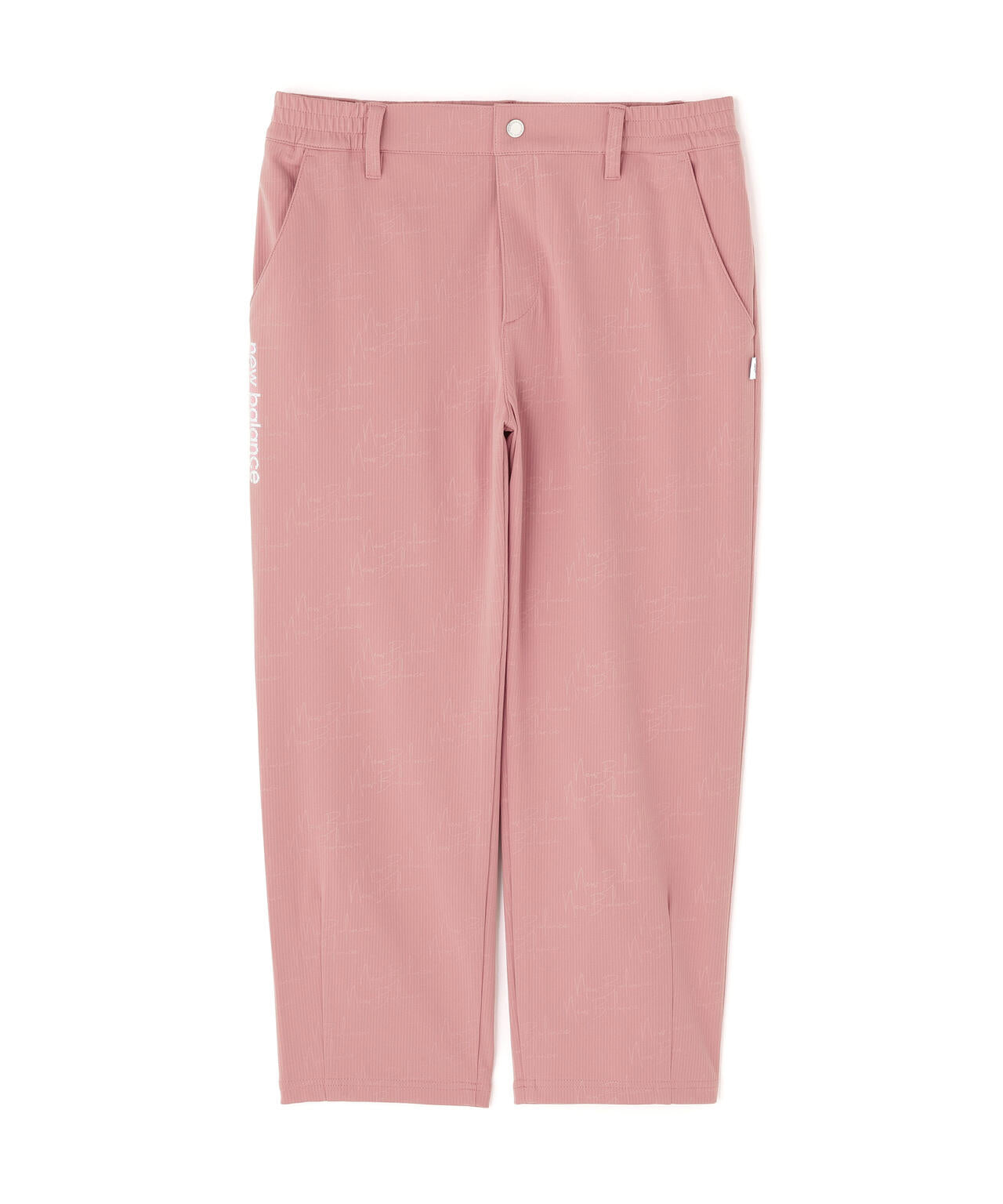 モノグラムロゴ柄 ジャージー テーパード クロップドパンツ (WOMENS)