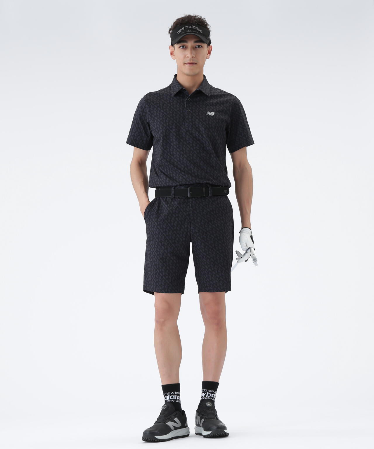 ロゴジオメトリック柄 ショートパンツ (MENS)