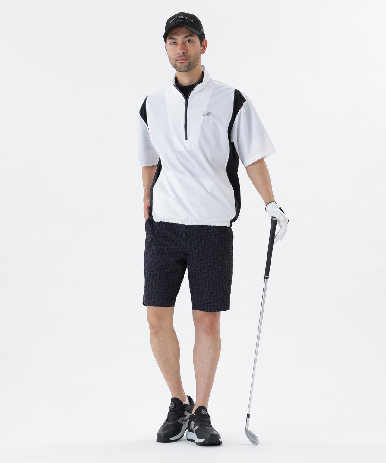 ロゴジオメトリック柄 ショートパンツ (MENS)