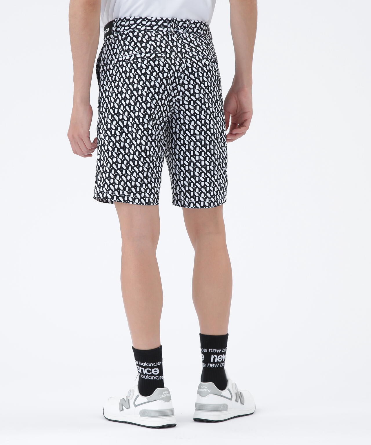 ロゴジオメトリック柄 ショートパンツ (MENS)
