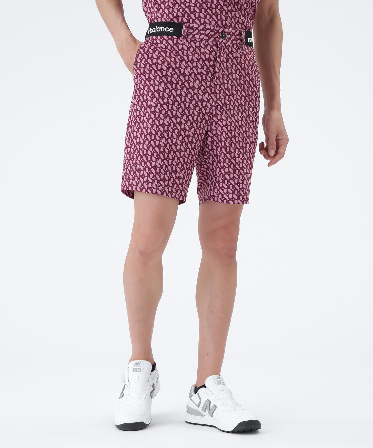 ロゴジオメトリック柄 ショートパンツ (MENS)