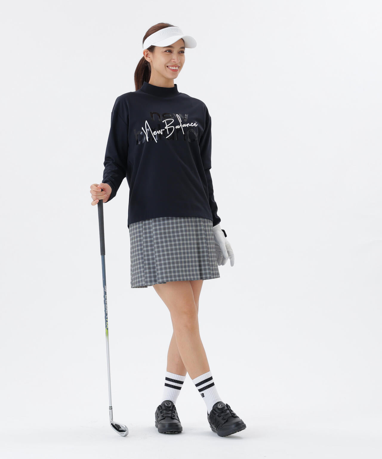 4WAYストレッチ 撥水 ソフトシェル プリーツスカート (WOMENS)