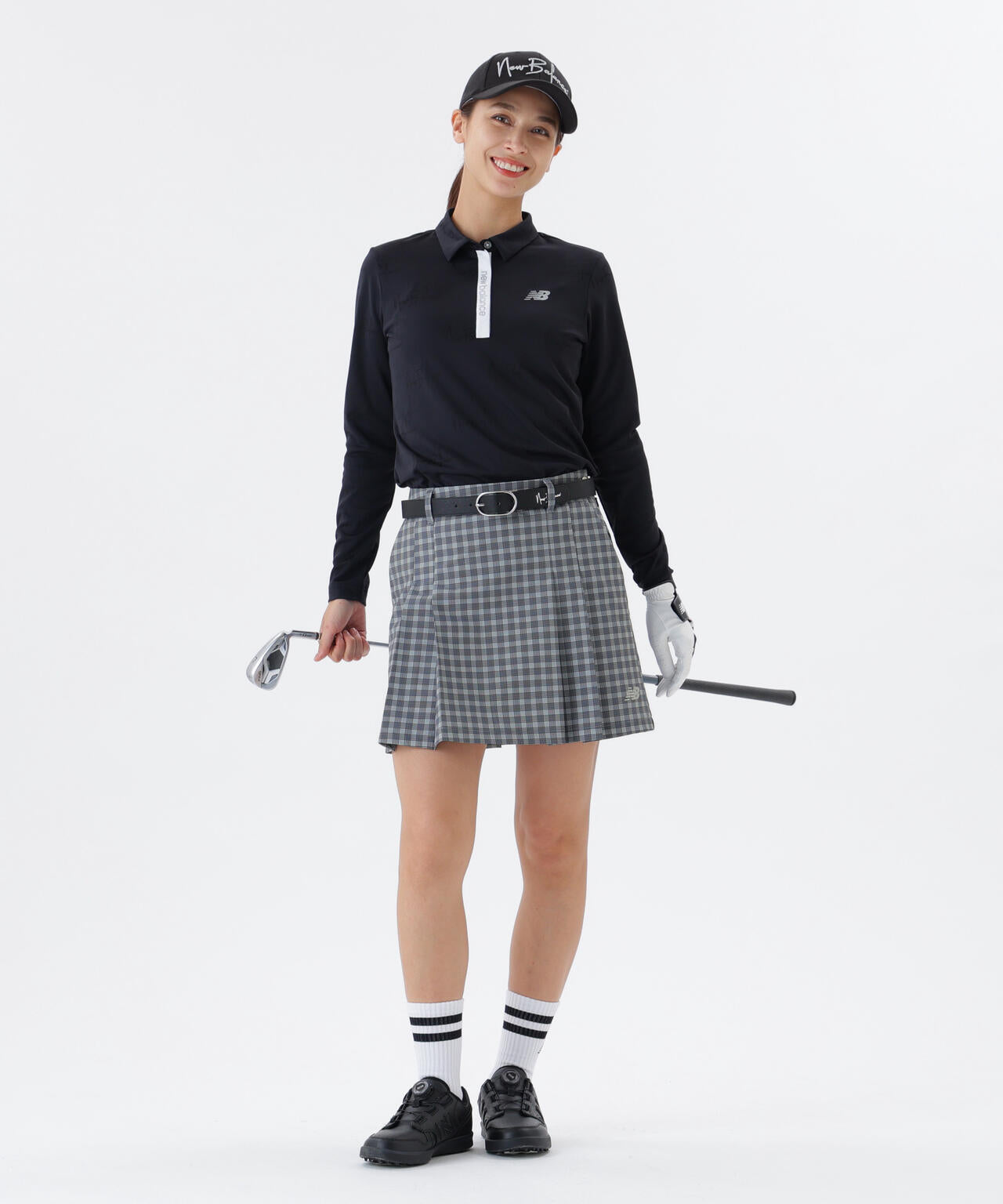 4WAYストレッチ 撥水 ソフトシェル プリーツスカート (WOMENS)