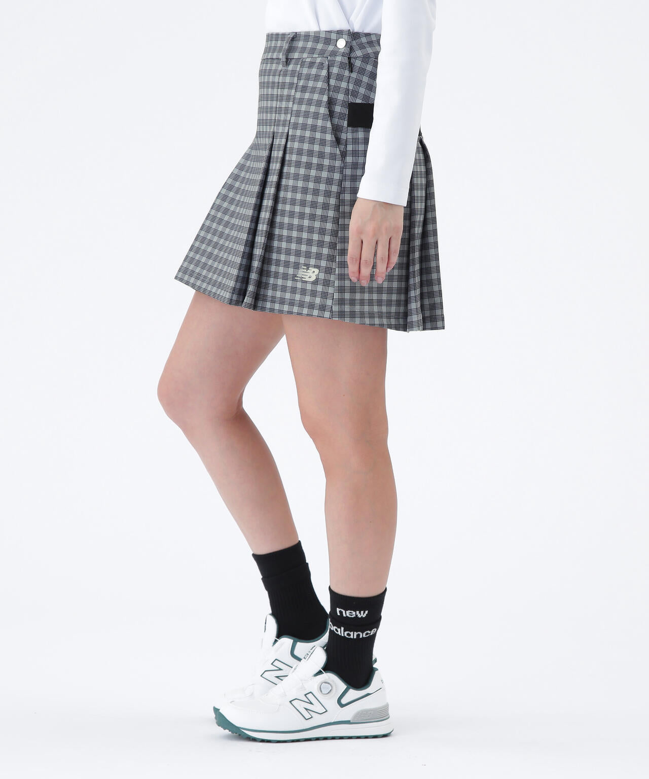 4WAYストレッチ 撥水 ソフトシェル プリーツスカート (WOMENS)