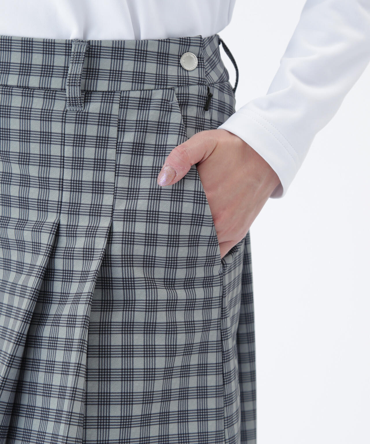 4WAYストレッチ 撥水 ソフトシェル プリーツスカート (WOMENS)