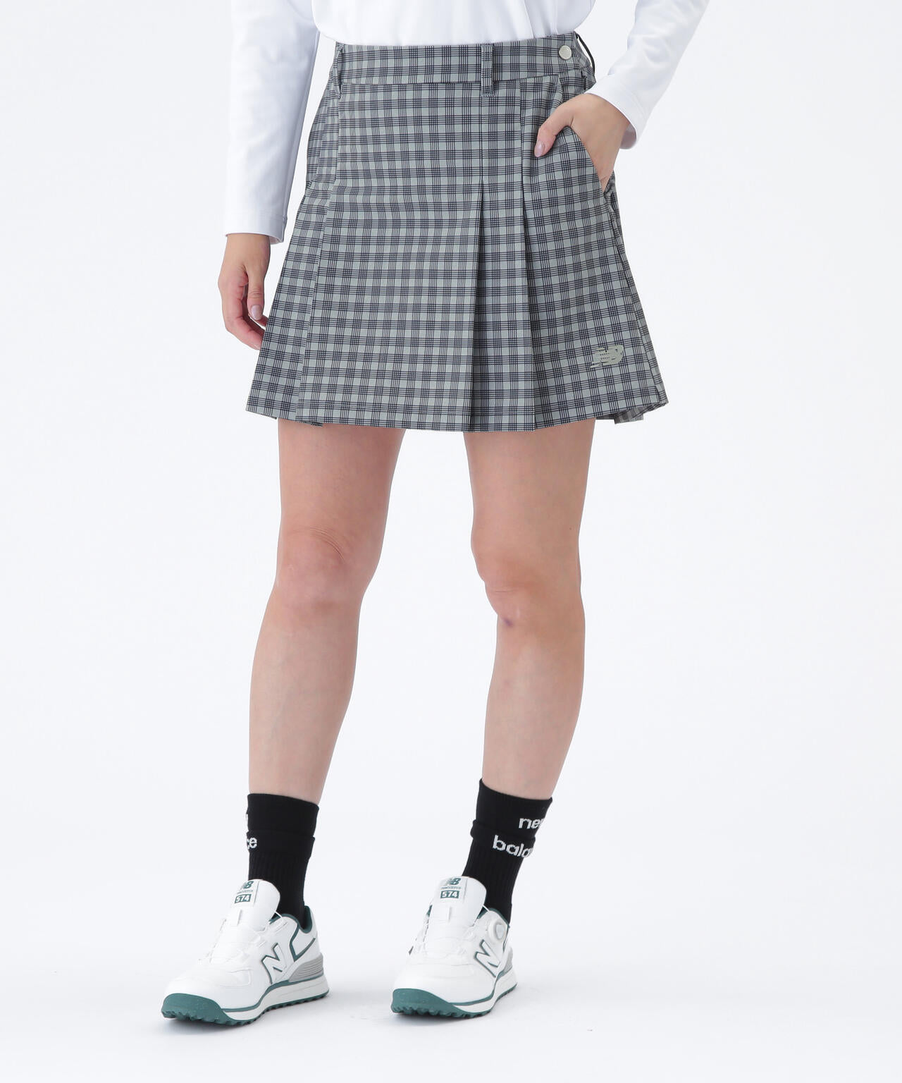 カルーセルゴルフ⭐︎プリーツスカート⭐︎新品未使用 4WAYストレッチ 撥水 ソフトシェル プリーツスカート (WOMENS) | new