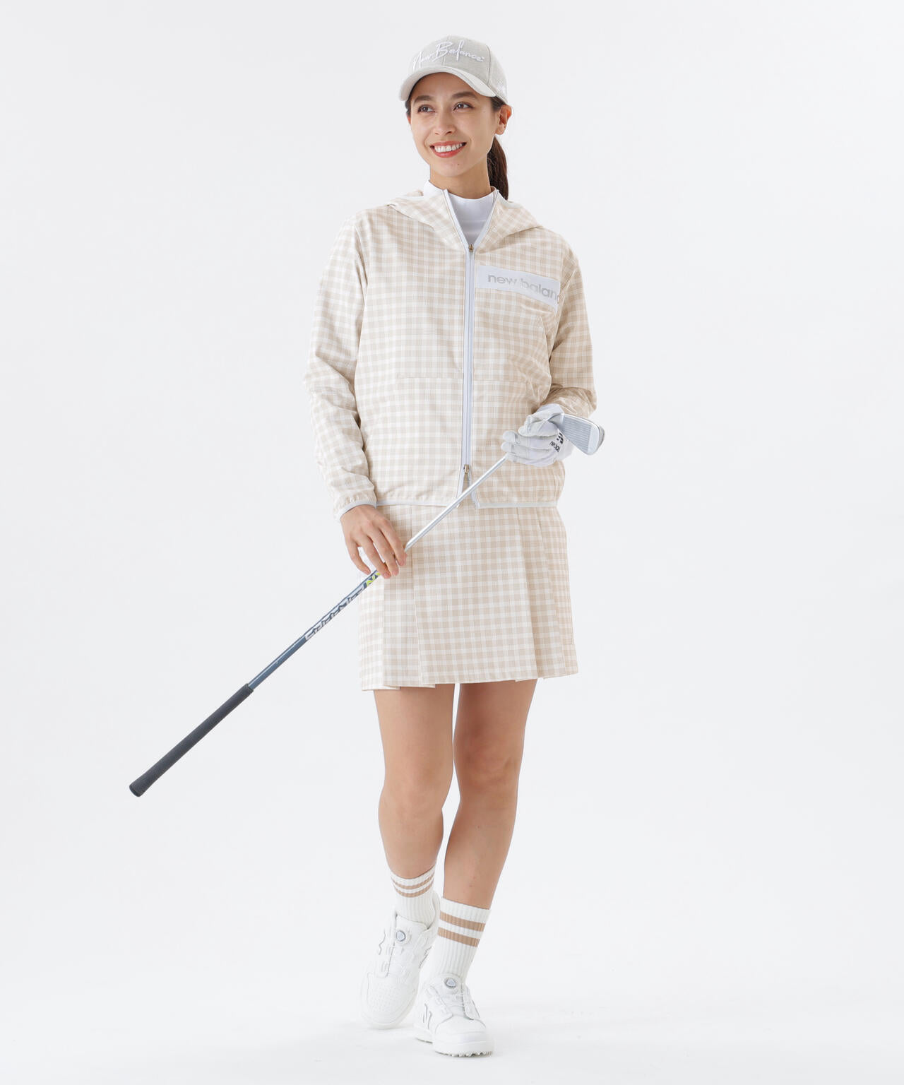 4WAYストレッチ 撥水 ソフトシェル プリーツスカート (WOMENS)