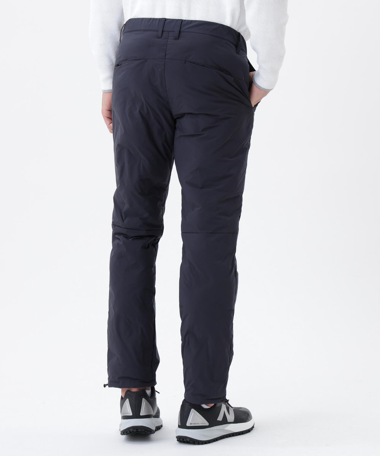 ニューバランスゴルフ 中綿 ロングパンツ ネイビー n 撥水 ストレッチ 中綿 テーパード ロングパンツ (MENS) | new balance