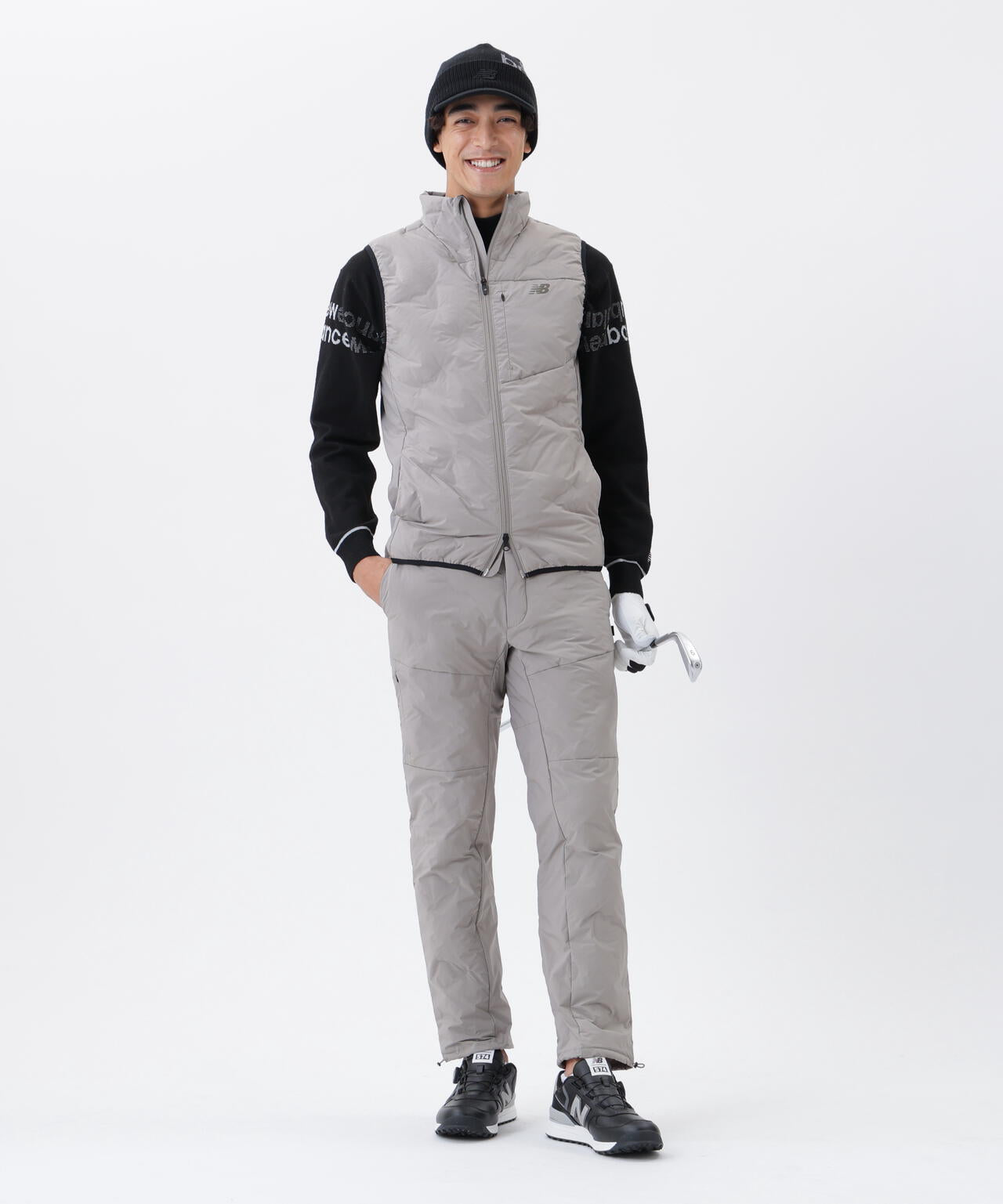 撥水 ストレッチ 中綿 テーパード ロングパンツ (MENS) | new balance