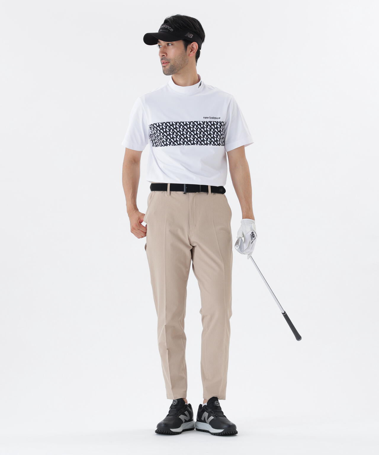 ドビーチェック ワイド テーパード ロングパンツ (MENS)