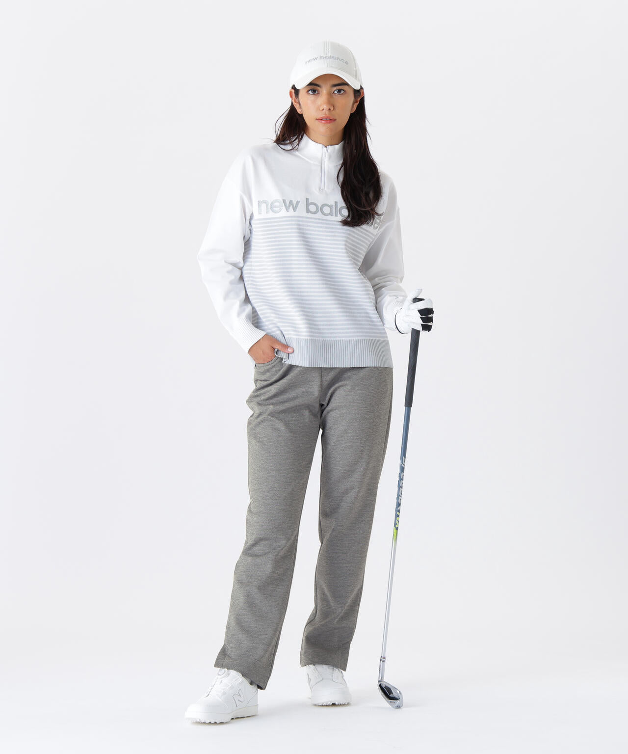 スウェット テーパード ロングパンツ (WOMENS)