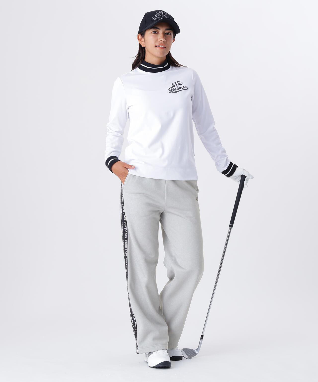 スウェット ストレート ロングパンツ (WOMENS)