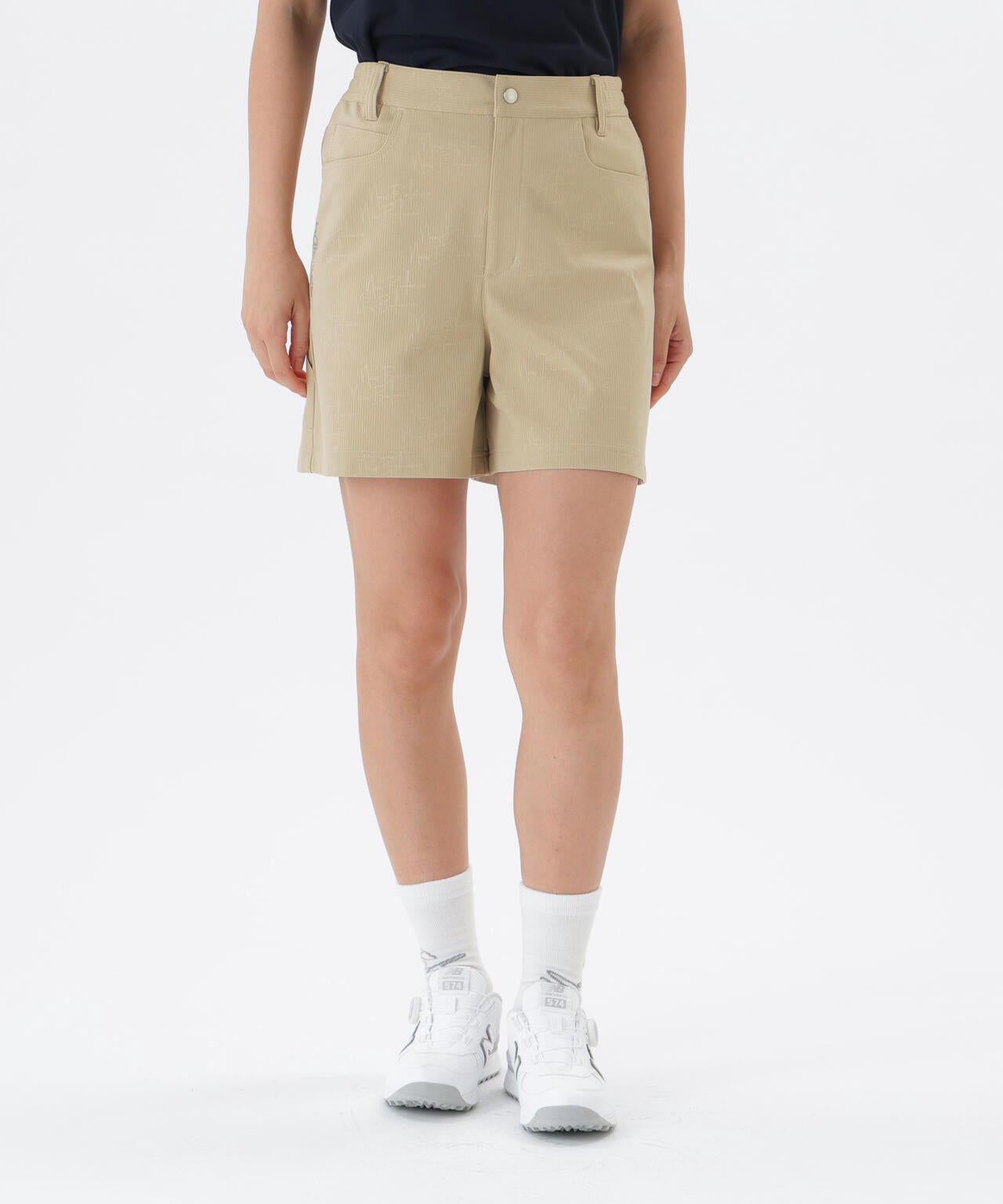 モノグラムロゴ柄 ジャージー キュロット (WOMENS)