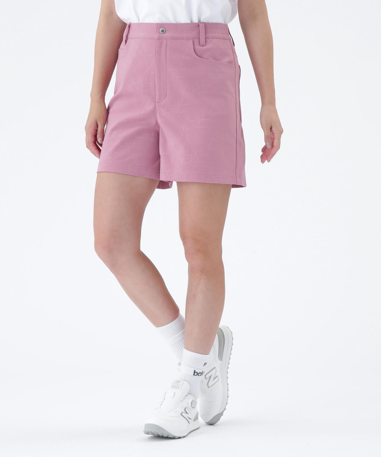 モノグラムロゴ柄 ジャージー キュロット (WOMENS) | new