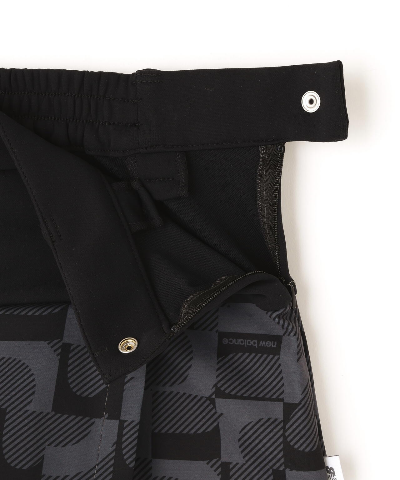 ロゴジオメトリック柄 ジャージー ラップキュロット (WOMENS)