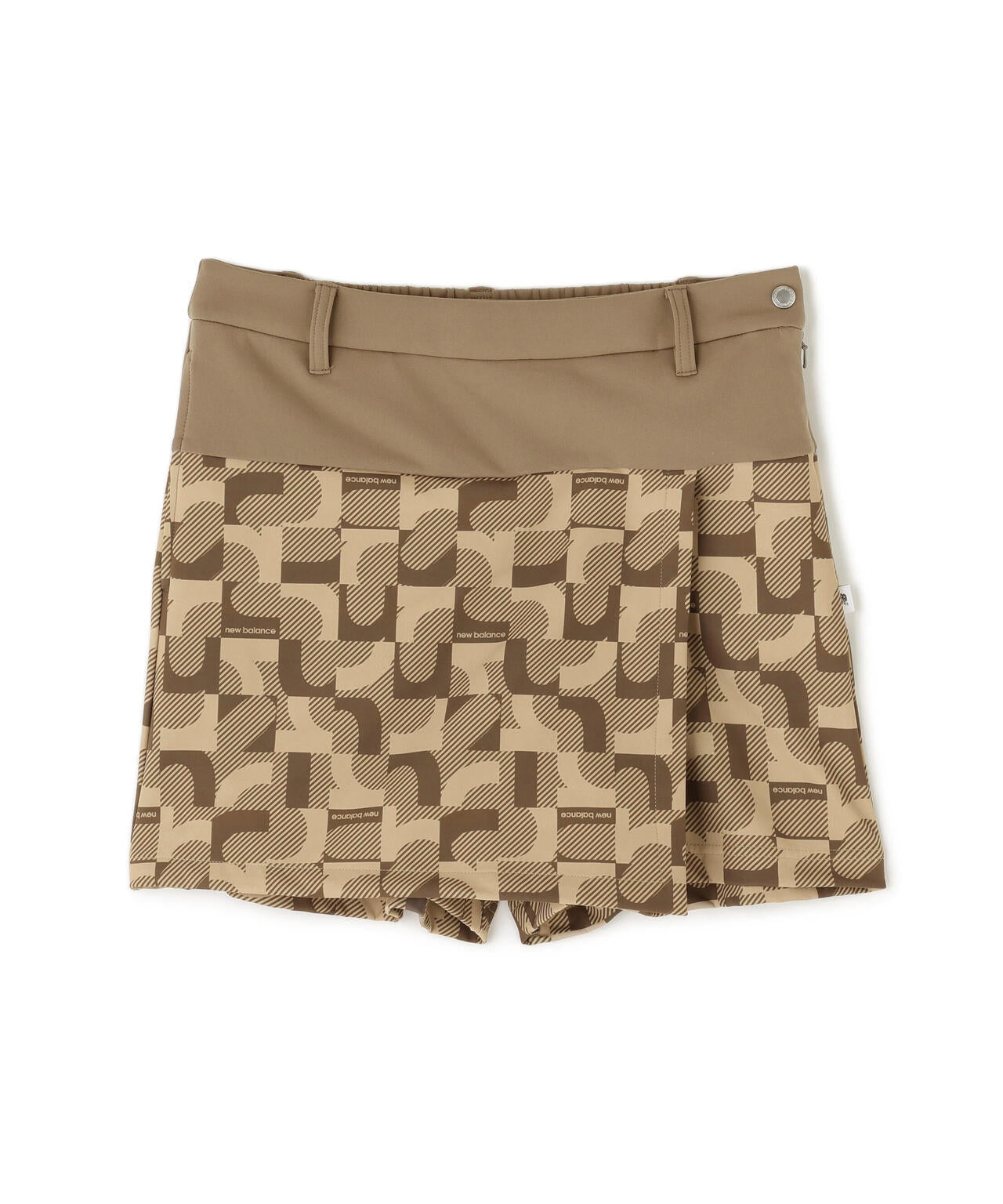 ロゴジオメトリック柄 ジャージー ラップキュロット (WOMENS)