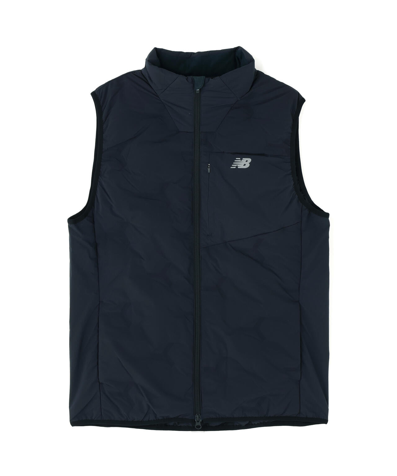 撥水 ストレッチ ライトダウン フルジップ ベスト (MENS) | new